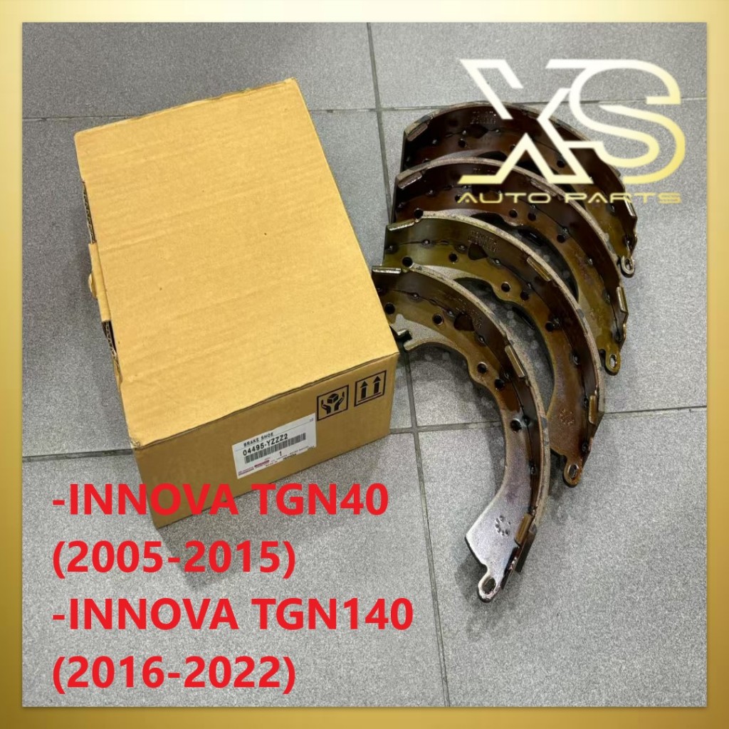 Toyota Rear Brake Shoe Kit - Toyota Innova TGN40 & Unser KF80 ( 04495 ...