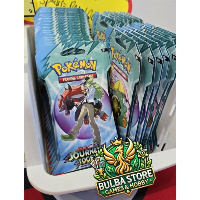 LIVE RIP) SV09 Journey Together Sleeved Booster Pack Original Pokemon TCG  Card Game Scarlet & Violet Original | Shopee Malaysia