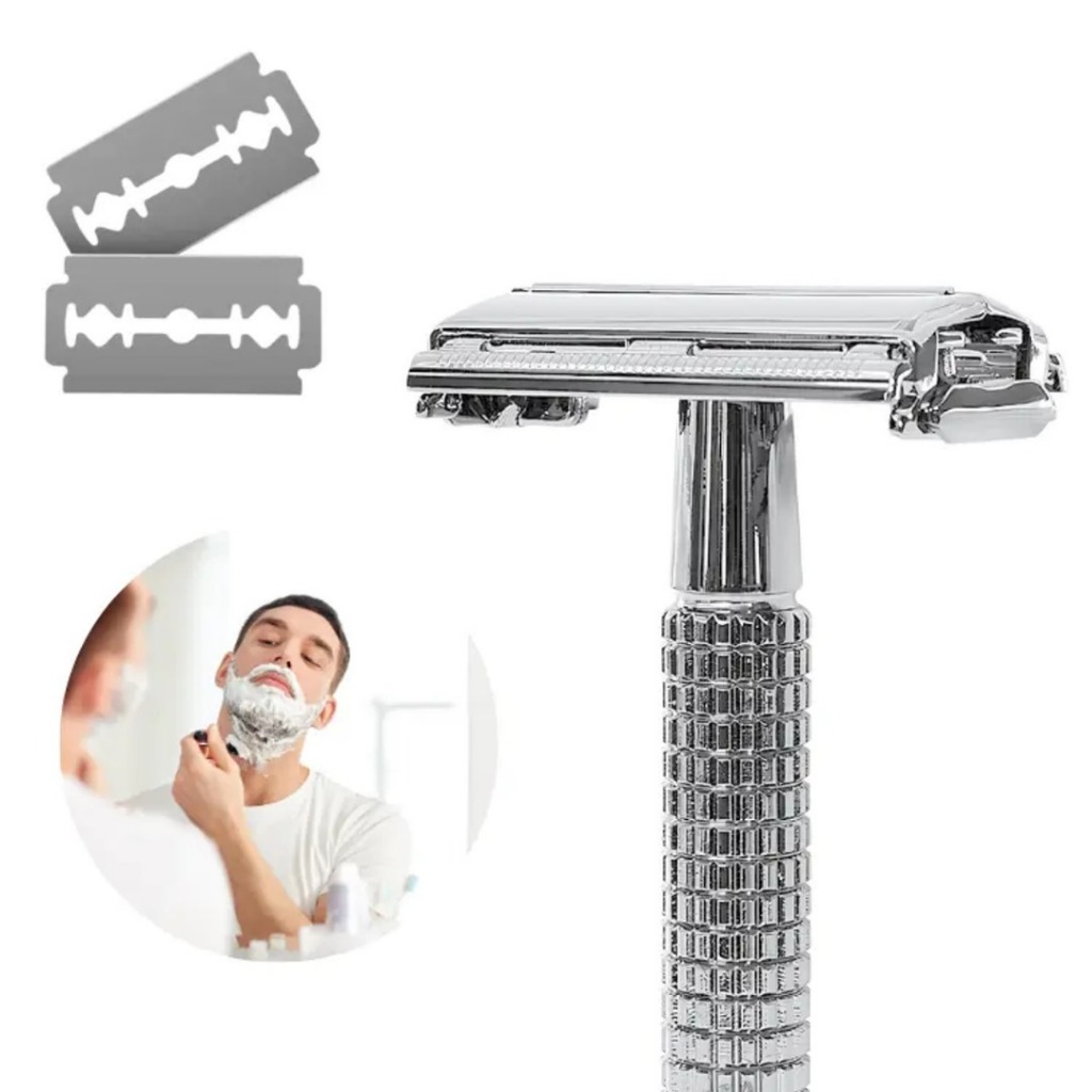 SHAVING RAZOR WITH BLADES MENUAL ( 1 pcs ) | Shopee Malaysia