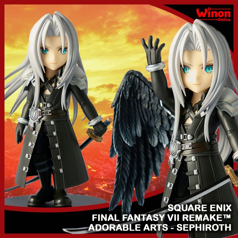 Figura De Sephiroth De Final Fantasy Vii Remake Adorable A | Mismo Precio En Cuotas