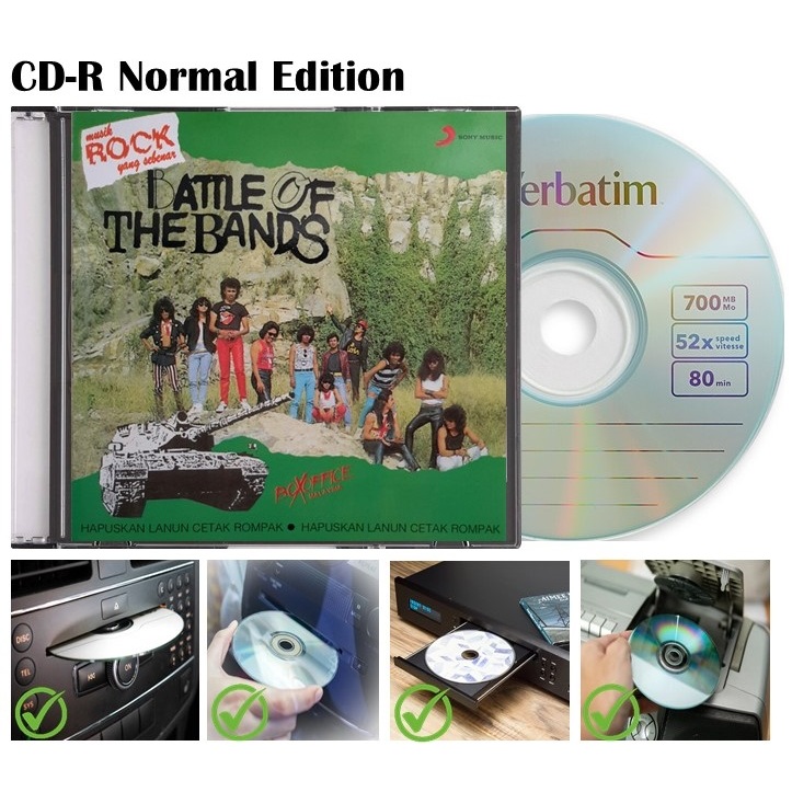 CD-R Various Artists - Battle of The Bands (1986-2006) | Shopee