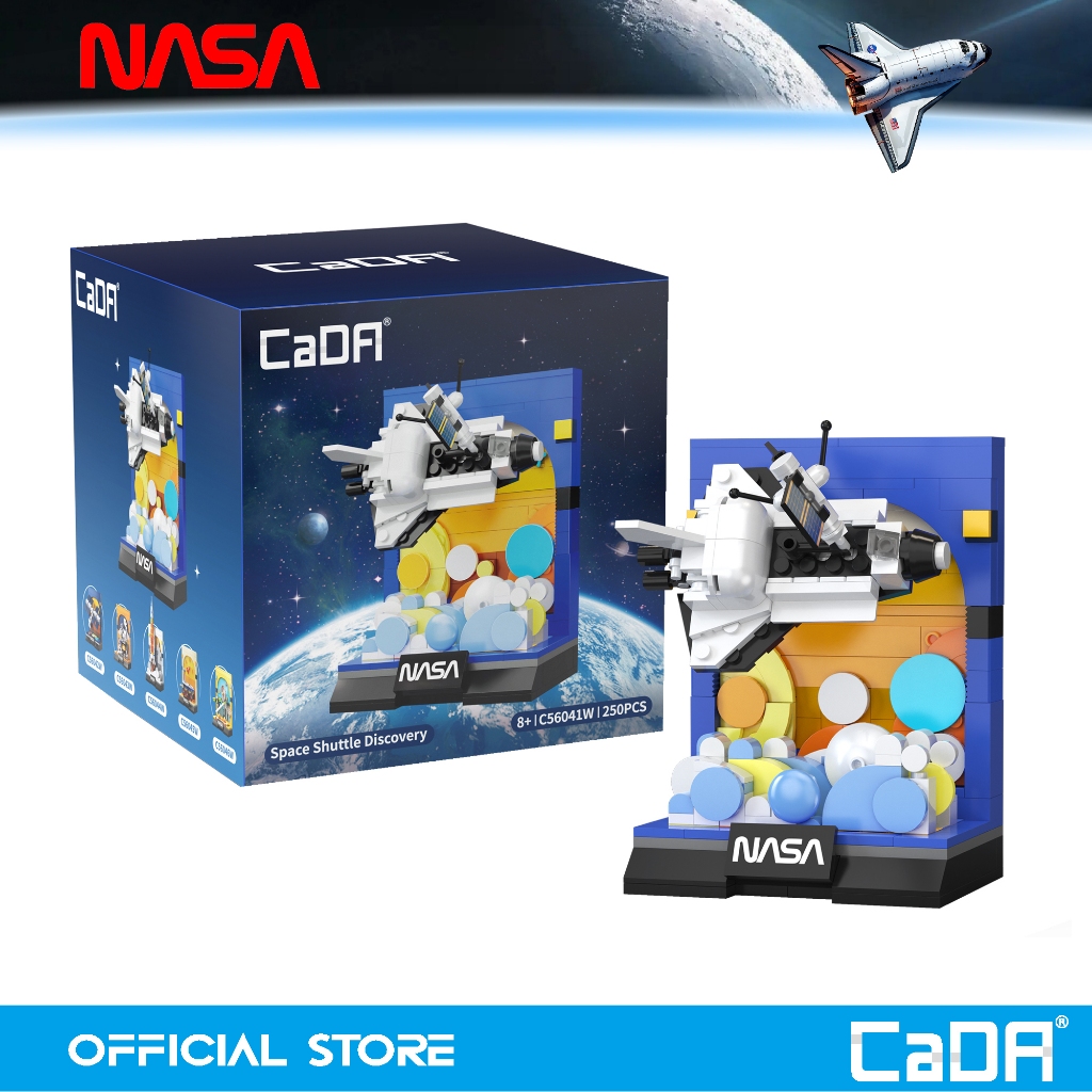 CaDA NASA Space Shuttle Discovery DIY Space Series Blocks Set C56041W ...