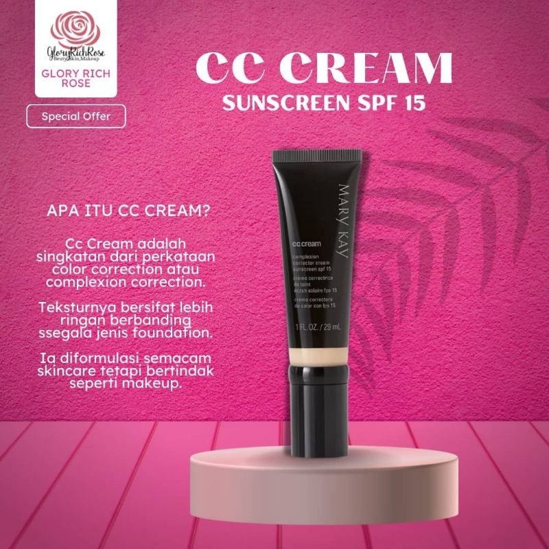 CC Cream Sunscreen SPF 15 | Shopee Malaysia