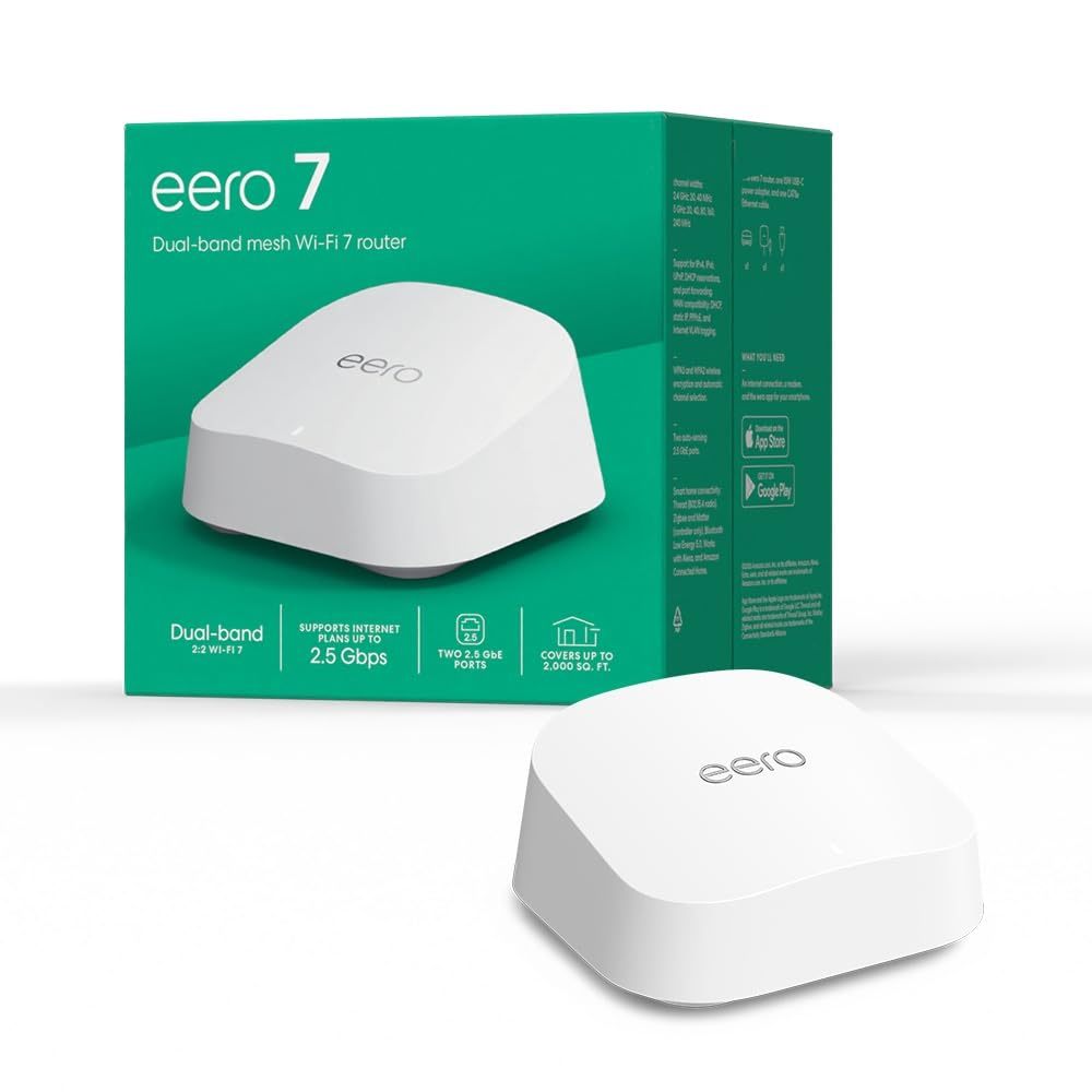 eero 7 dual-band mesh Wi-Fi 7 router (newest model) | Shopee Malaysia