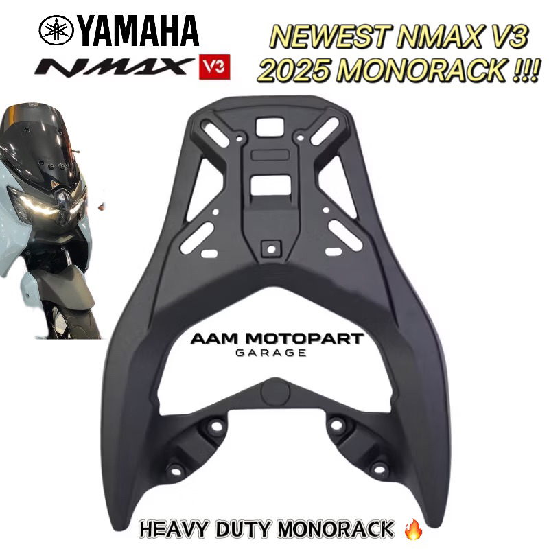 NEW Nmax V3 Top Box Bracket Heavy Duty Monorack Stabilize Top Box ...