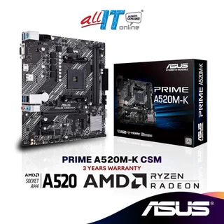 ASUS PRIME A520M-K/CSM Micro ATX (mATX) AMD Motherboard | AMD AM4 Socket