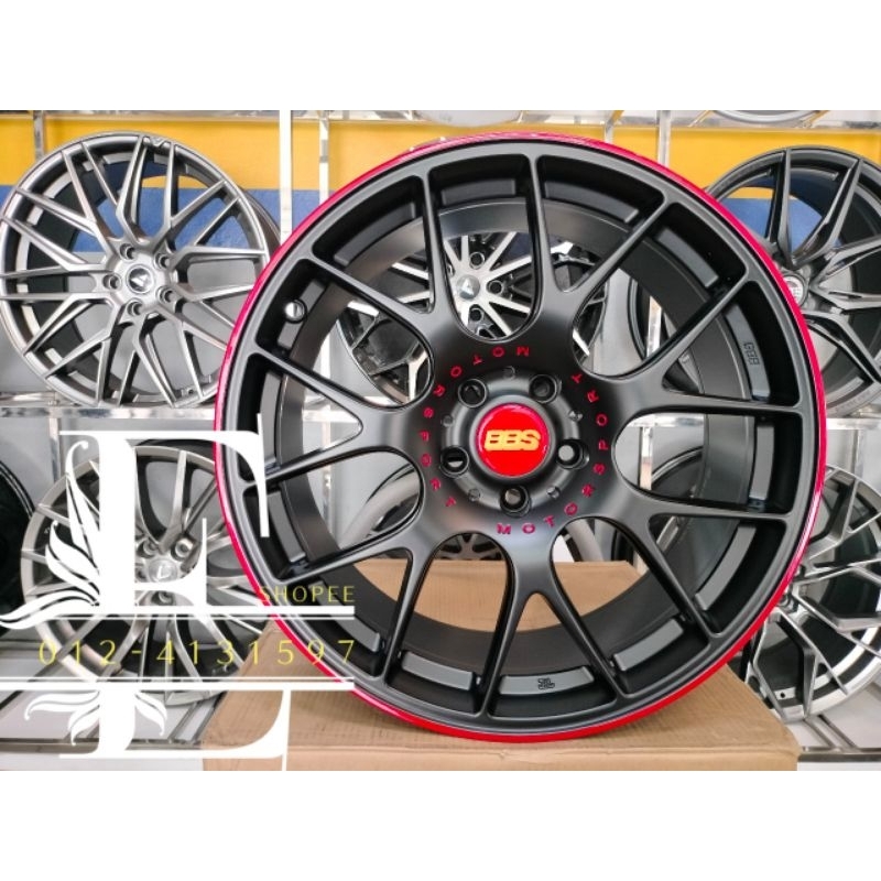 新 NEW SPORT RIM 19 INCH RM2880 4PC VELLFIRE X50 X70 CX5 CX8 CIVIC (KENA ...