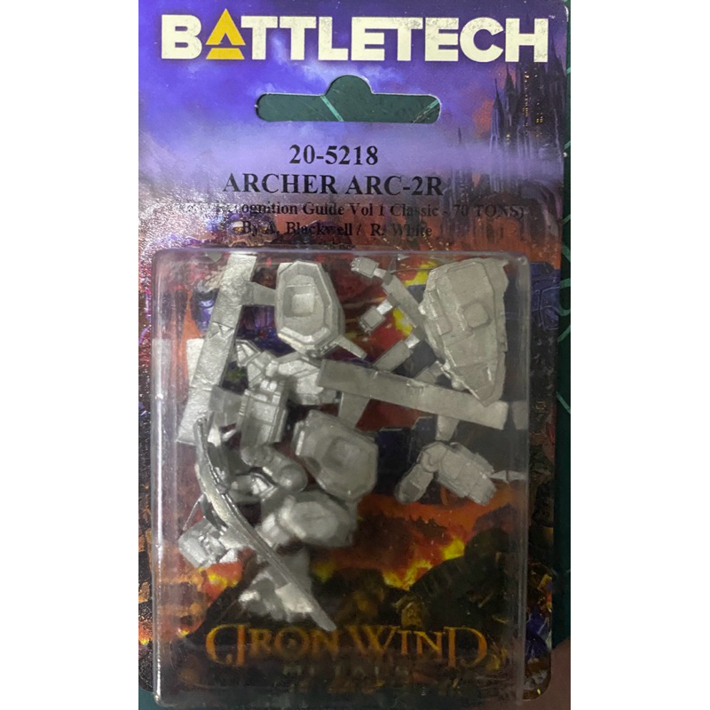 Iron Wind Metals - Battletech - Inner Sphere - Archer ARC-2R | Shopee ...