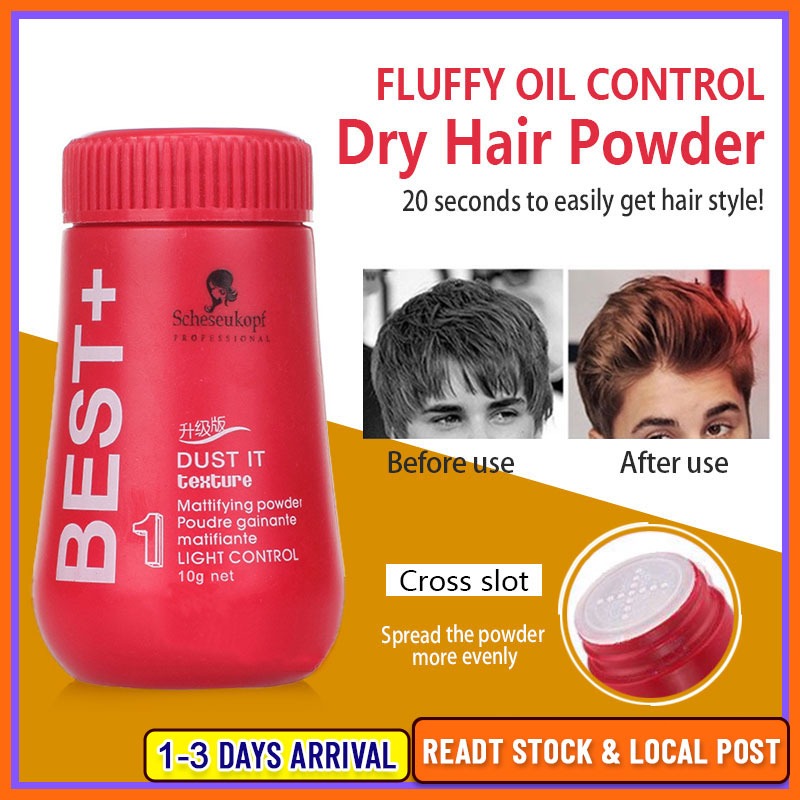 10g Serbuk Rambut Hair Powder Scheseukopf Osis Dust It Mattifying ...