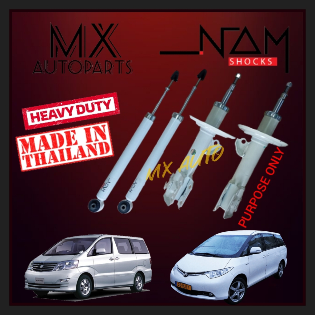 NAM THAILAND HEAVY DUTY SHOCK ABSORBER TOYOTA ESTIMA ACR50 GSR50 ...