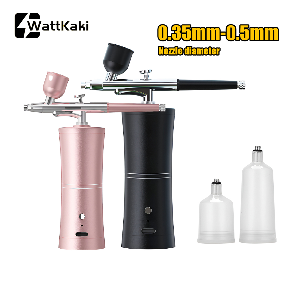 Oxygen Injector Electric Mini Air Compressor Machine Air-Brush Paint ...