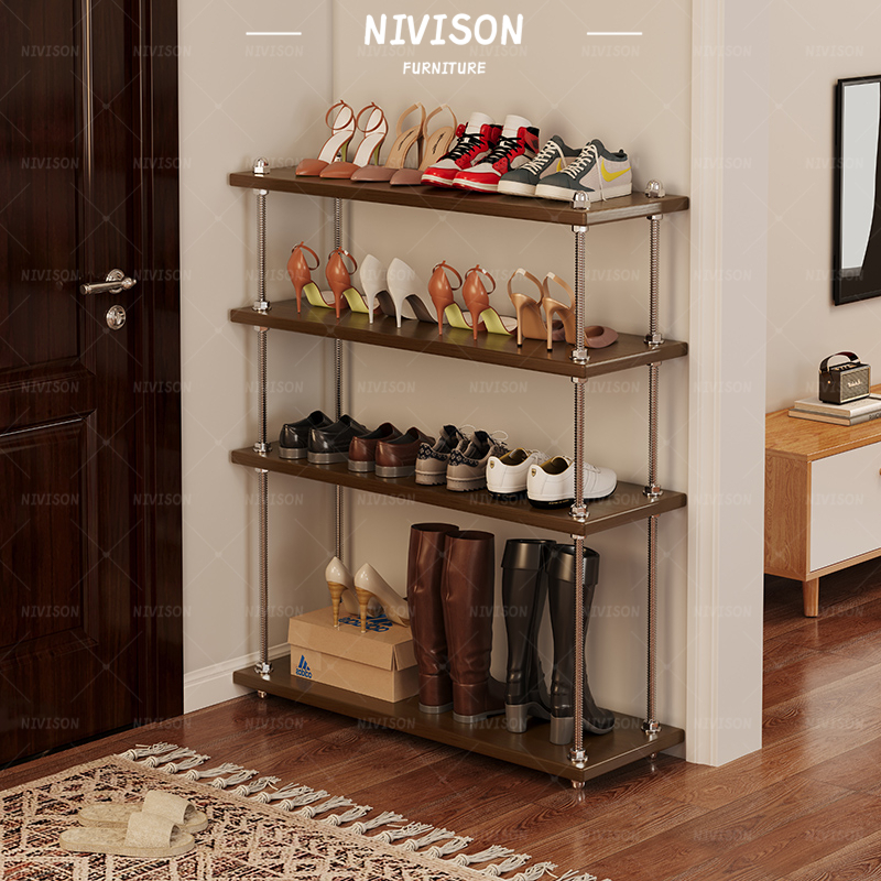 NIVISON Shoe Rack Rak Kasut Adjustable Height Multifunctional Shelf ...