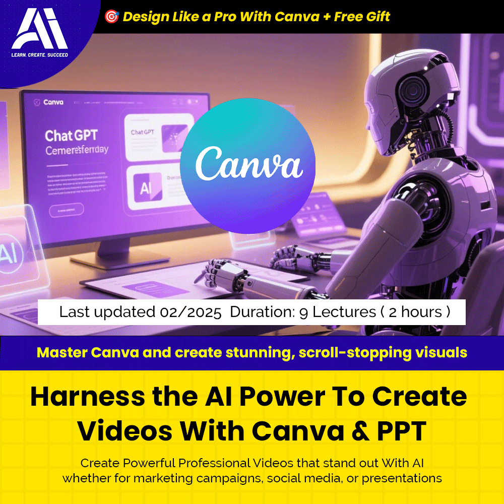 Canva Video Course - Harness the AI Power To Create Videos With Canva ...