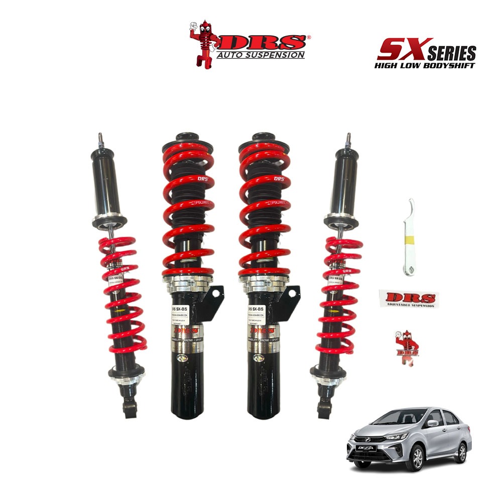 🔥🔥PERODUA BEZZA 🇲🇾DRS ( SX Series ) Hi Lo Body shift Adjustable ...