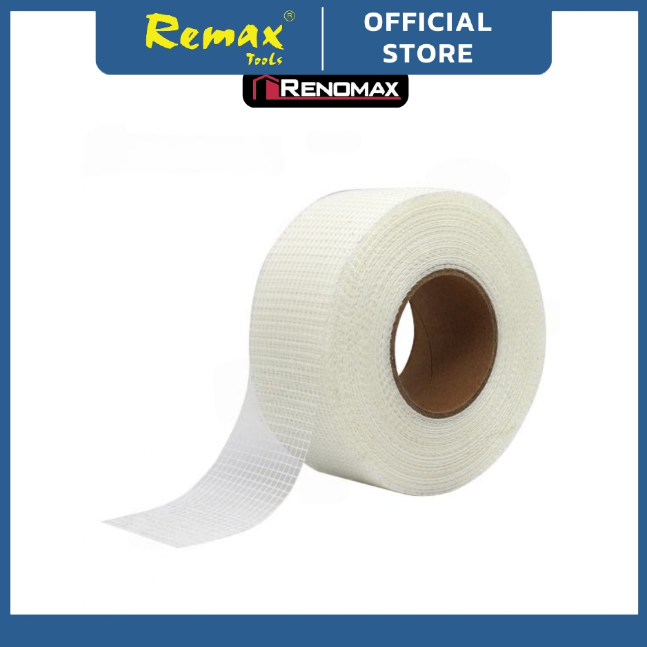 Renomax Fibre Glasse Mesh Tape Joint Tape Partition Fiber Tape Jaring ...