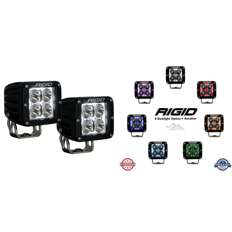 Genuine 💯 Rigid POD Radiance+ RGBW Made in USA LED Spot Light | Shopee ...