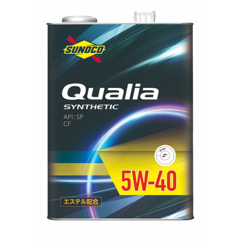 SUNOCO QUALIA 5W-40 API:SP/CF Full Synthetic Ester Formulation (4L ...
