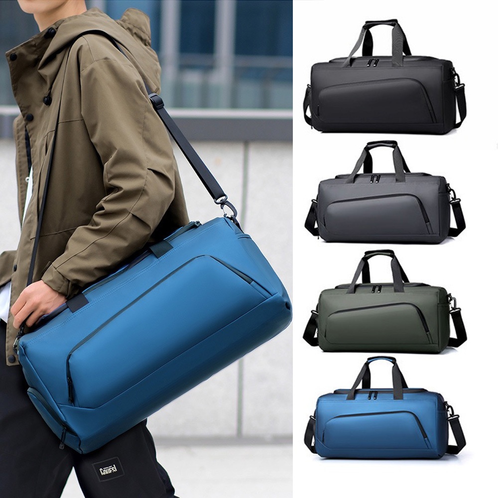 New Waterproof Material Large Capacity Travel Duffel Bag Gym Bag Duffle ...