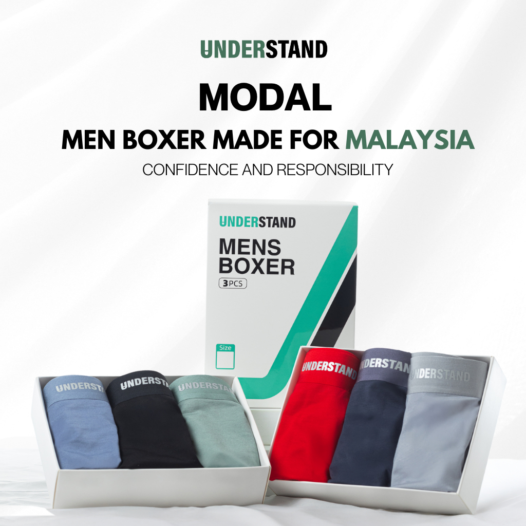 Understand Modal Boxer Lelaki Boxer Men Underwear Man Seluar Dalam ...