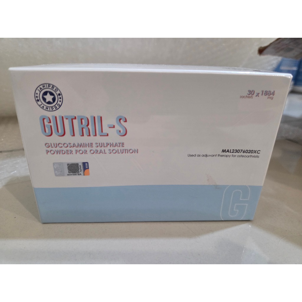 JANIPRO GUTRIL-S (30 SACHETS) GLUCOSAMINE SULPHATE POWDER FOR ORAL ...