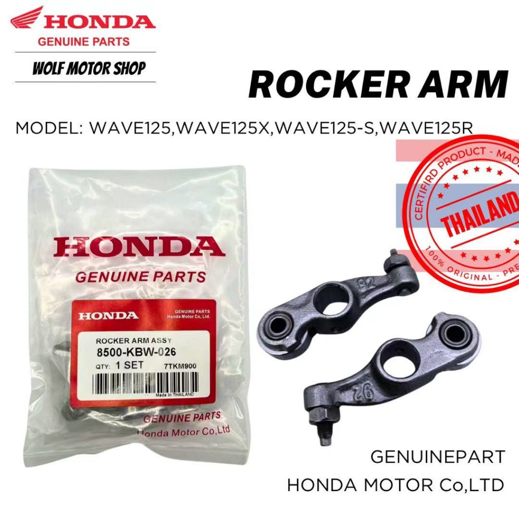 ORIGINAL THAILAND HONDA WAVE125 WAVE 125 S X ROCKER ARM SET 14431-KPH ...