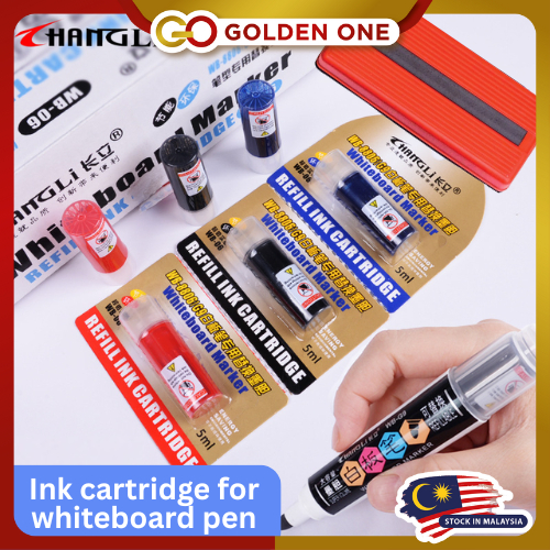 [1PCS] CHANGLI WHITEBOARD MARKER WB-G9 / WHITEBOARD REFILL INK ...