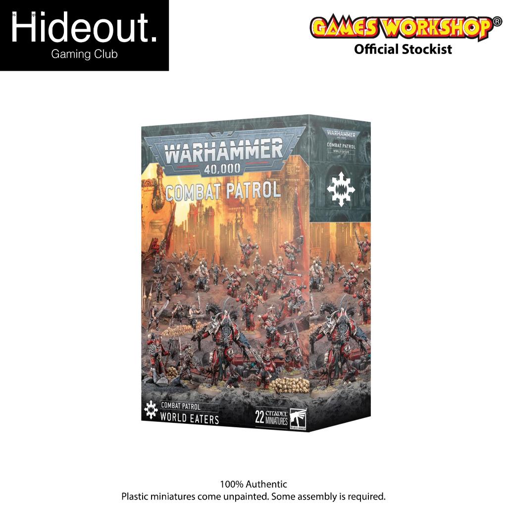 Boîte Combat Patrol World Eaters Warhammer 40K - Armée Chaos Space Marines Neuve
