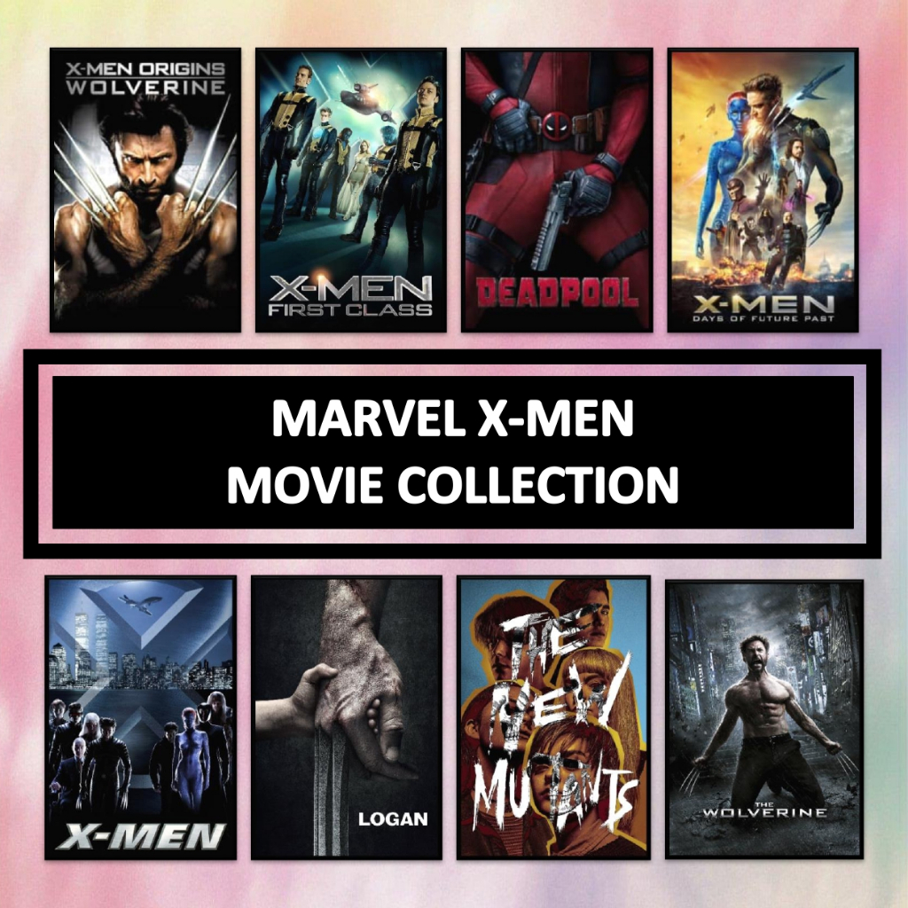 MOVIE | MARVEL COMIC X-MEN COLLECTION | PENDRIVE MOVIE | KOLEKSI VIDEO ...