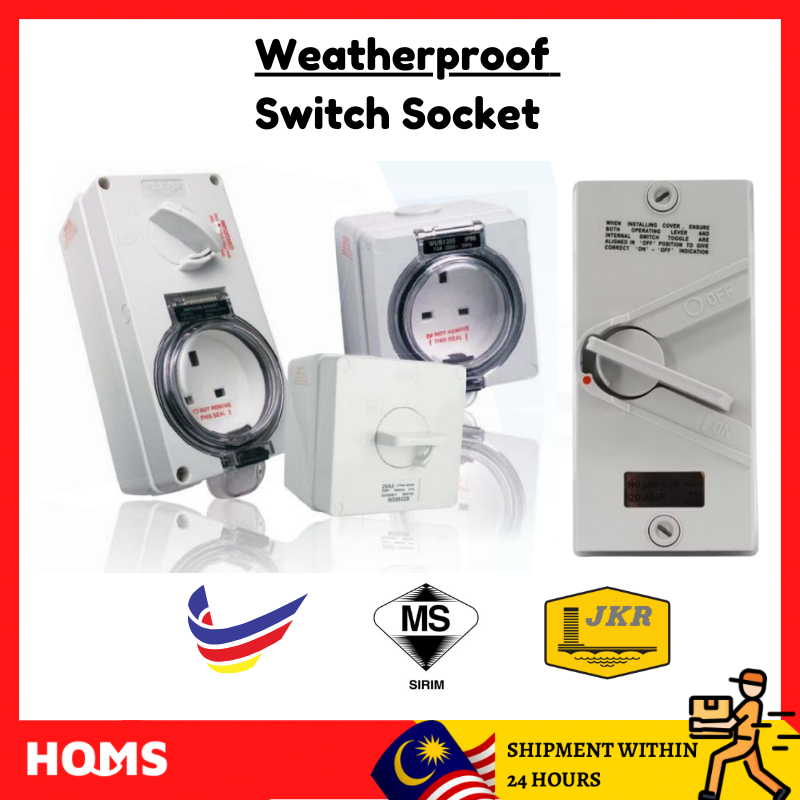 ERA SIRIM & JKR proof Weatherproof Switch IP66 Outdoor Isolator ...