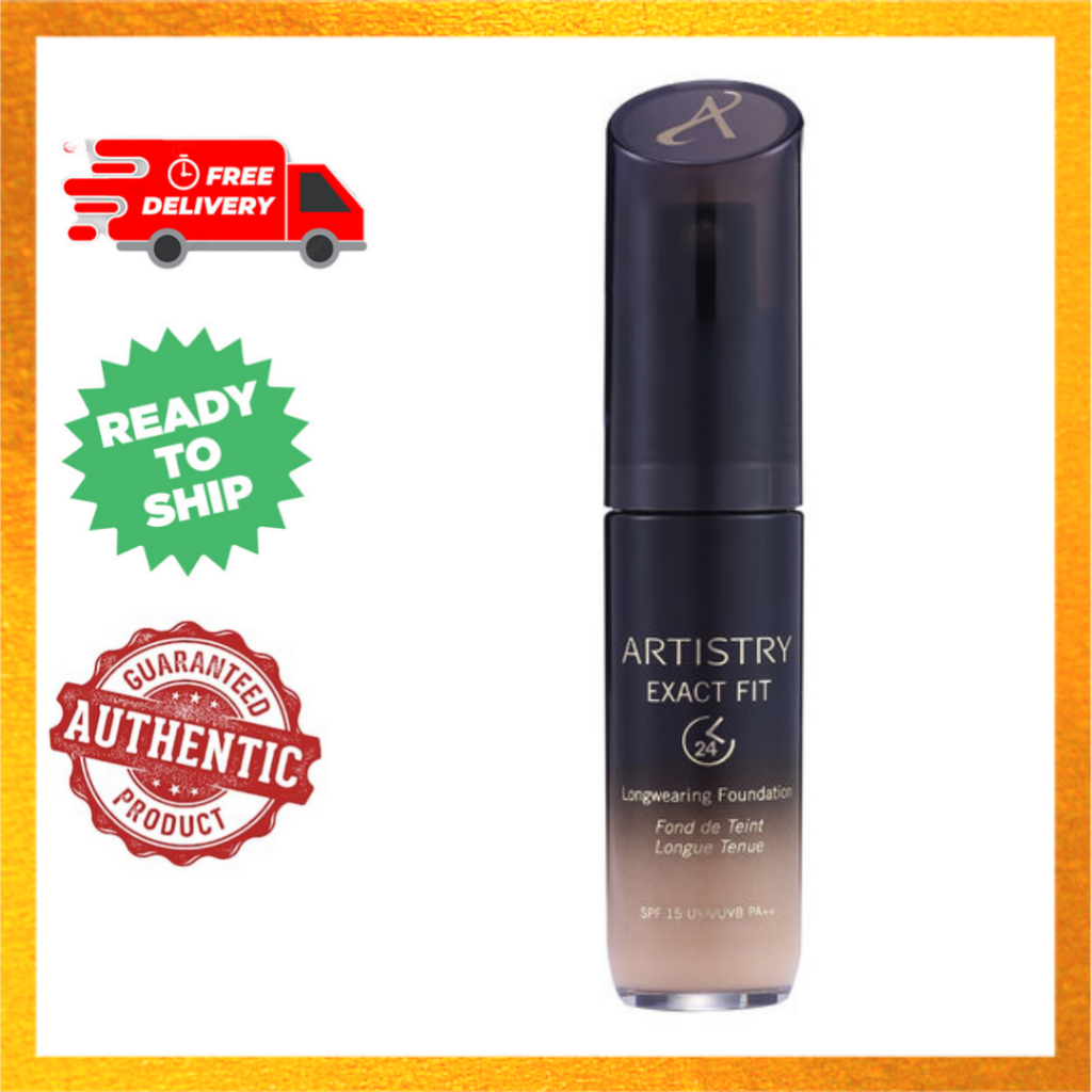 ARTISTRY EXACT FIT Longwearing Foundation - 30ml | Shopee Malaysia