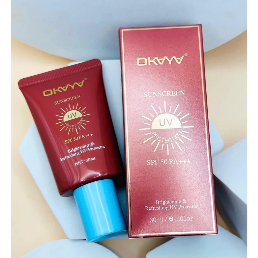 OKAYA SUNSCREEN SPF50+ 30ML ORIGINAL | Shopee Malaysia