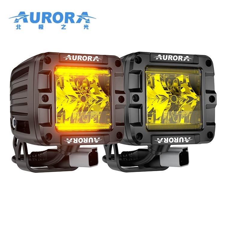 [ 1 pc ] Aurora R9 Pod LED Light With DRL Offroad Overland | Shopee ...