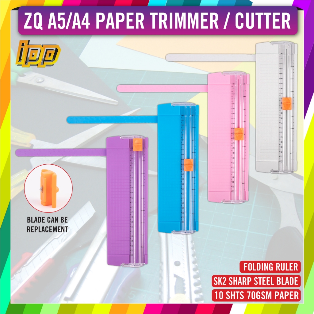 Portable A5 Paper Cutter With Foldable Ruler / A5-A4 Trimmer Cutter for ...