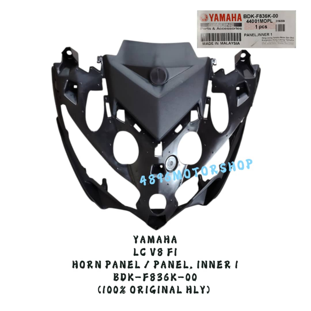 100% ORIGINAL HLY YAMAHA LC135 V8 FI LC 135 V8 LCV8 BDK-F836K-00 HORN ...