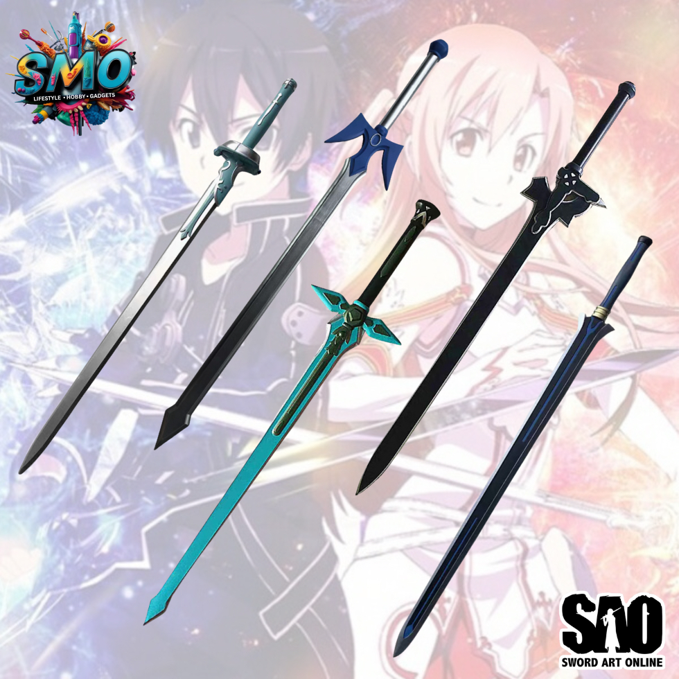 SWORD ART ONLINE / NARUTO / HONKAI IMPACT COSPLAY PU SOFT SWORD TOYS ...