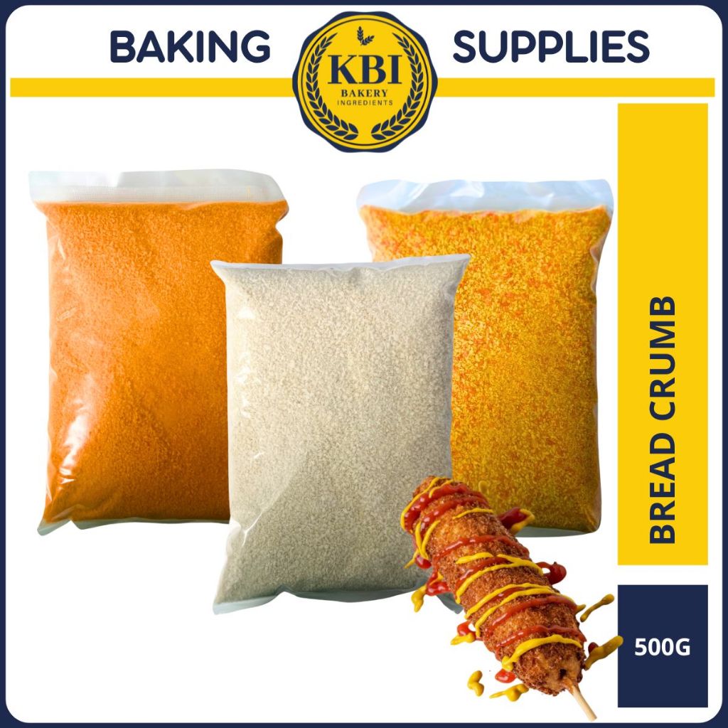 BREAD CRUMB GOLDEN / WHITE / ORANGE 500G SERBUK ROTI READY STOCK FOOD ...