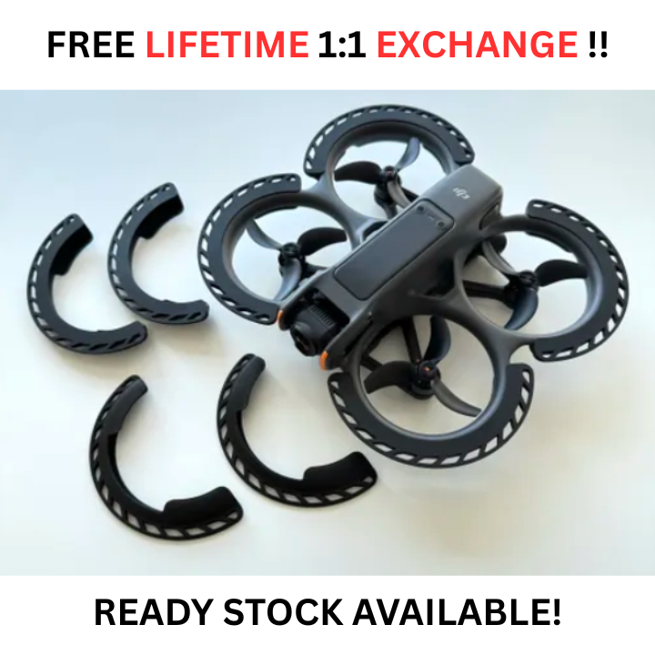 Attelage Kuga 3 MotuTech Anneaux De Protection Pare-Chocs DJI Neo TPU Guards Resistance Airbag