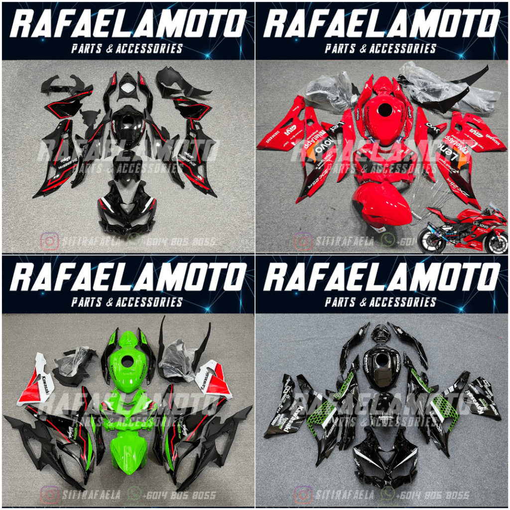 Ready Stock] Kawasaki Modenas ZX25R 2020-2025 Full Coverset ZX-25R