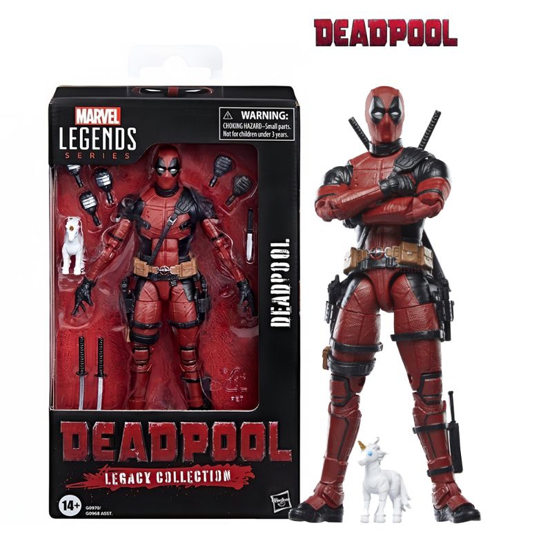 Hasbro Marvel Legends Series Deadpool Legacy Collection 6-Inch Action ...