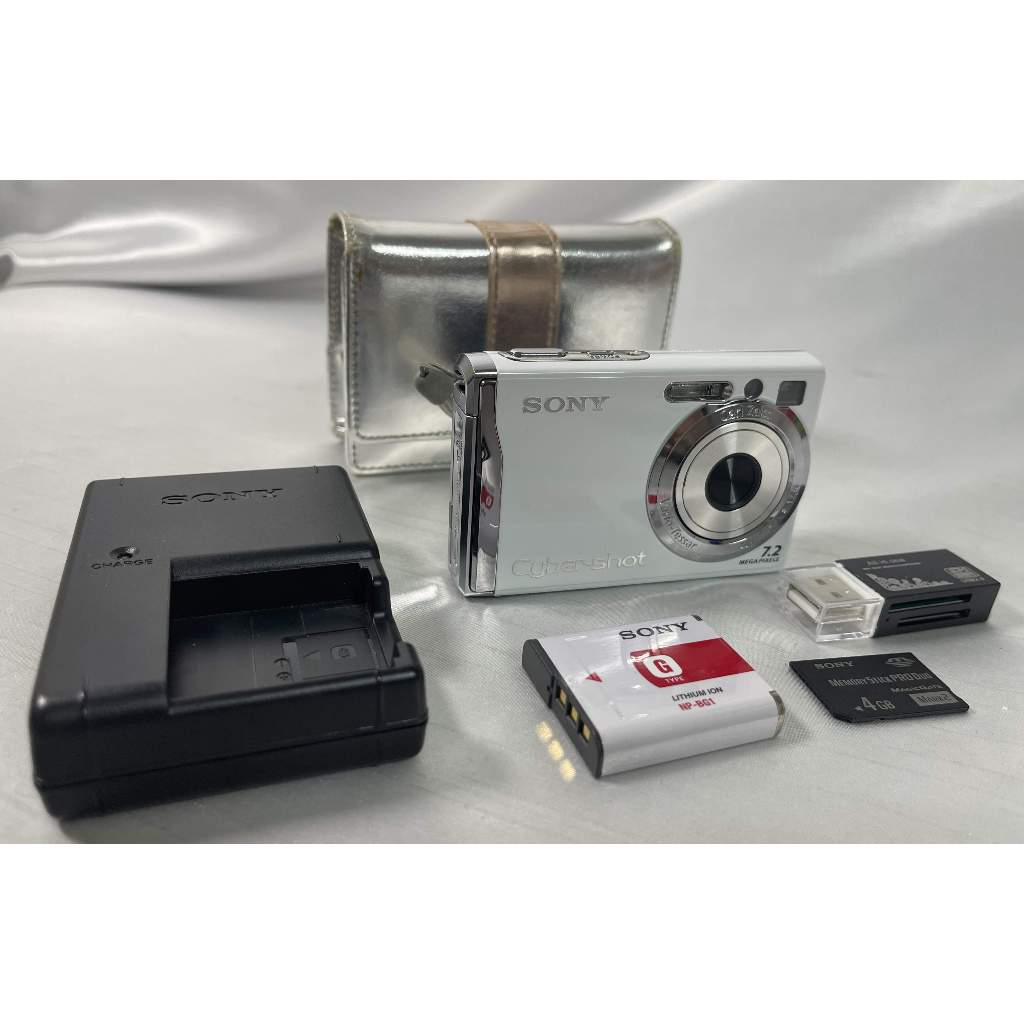 Sony Cyber-shot DSC-W80 7.2MP 3x Optical Zoom Digital Camera ...