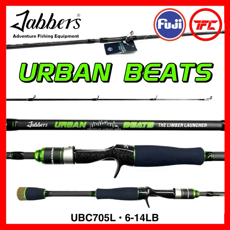 JABBERS Urban Beats The Deft Flicker Limber Launcher Baitcast ...