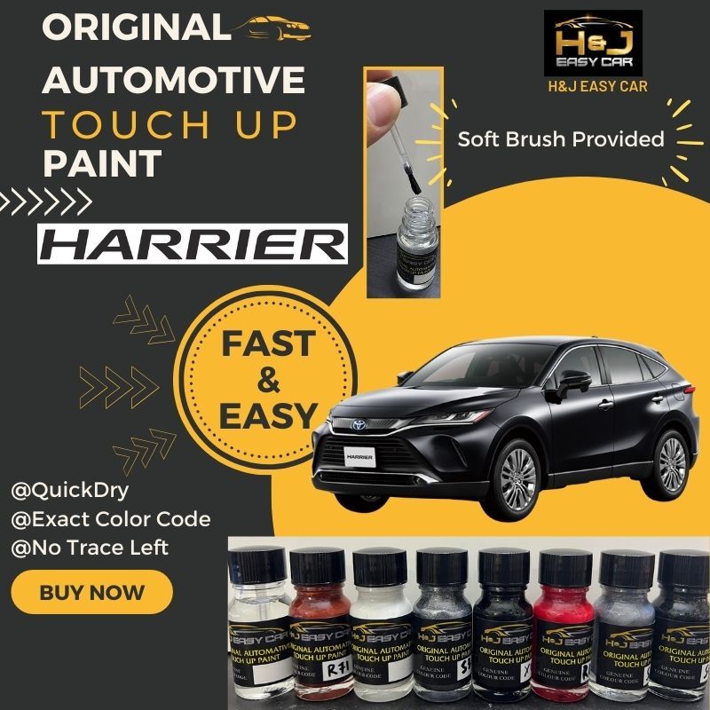 TOYOTA HARRIER Automotive Original COLOR CODE Touch Up Paint 10ML ...