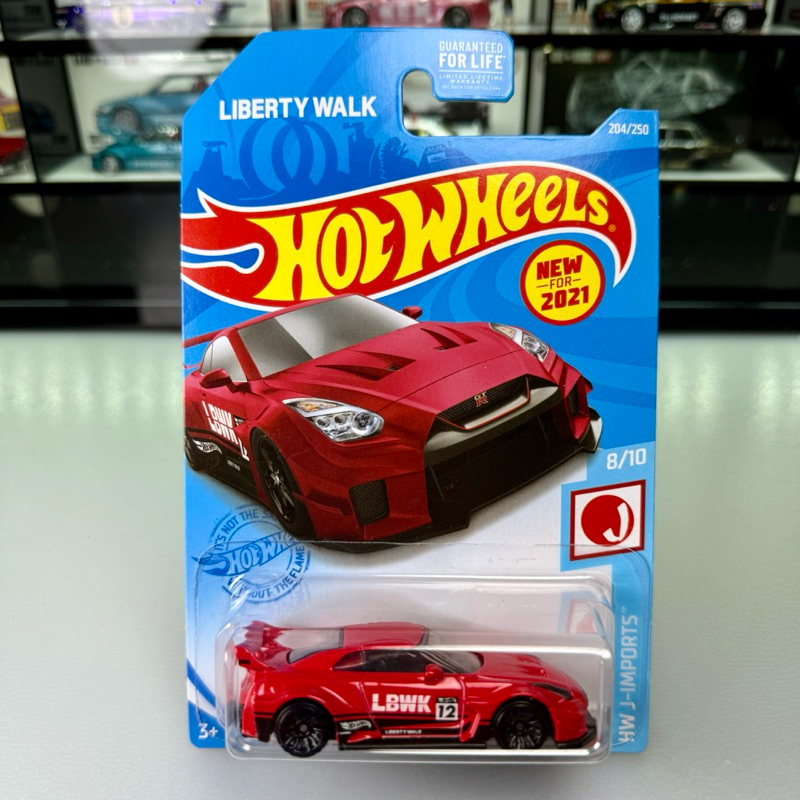 [US CARD] Hot Wheels LB Silhouette Works GT Nissan 35GT Red Mainline ...