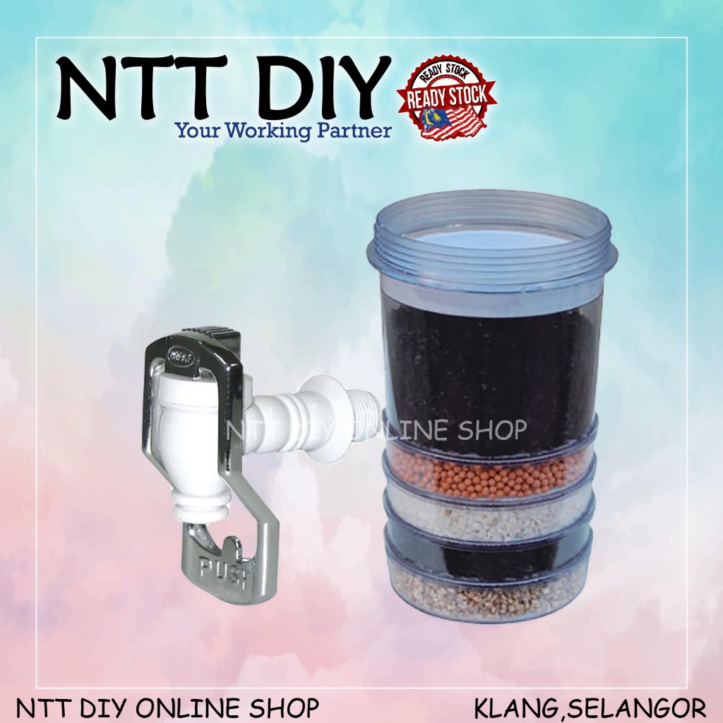 NTT DIY Mineral Pot Replacement Filter Dome Ceramic Water Tap Multi ...