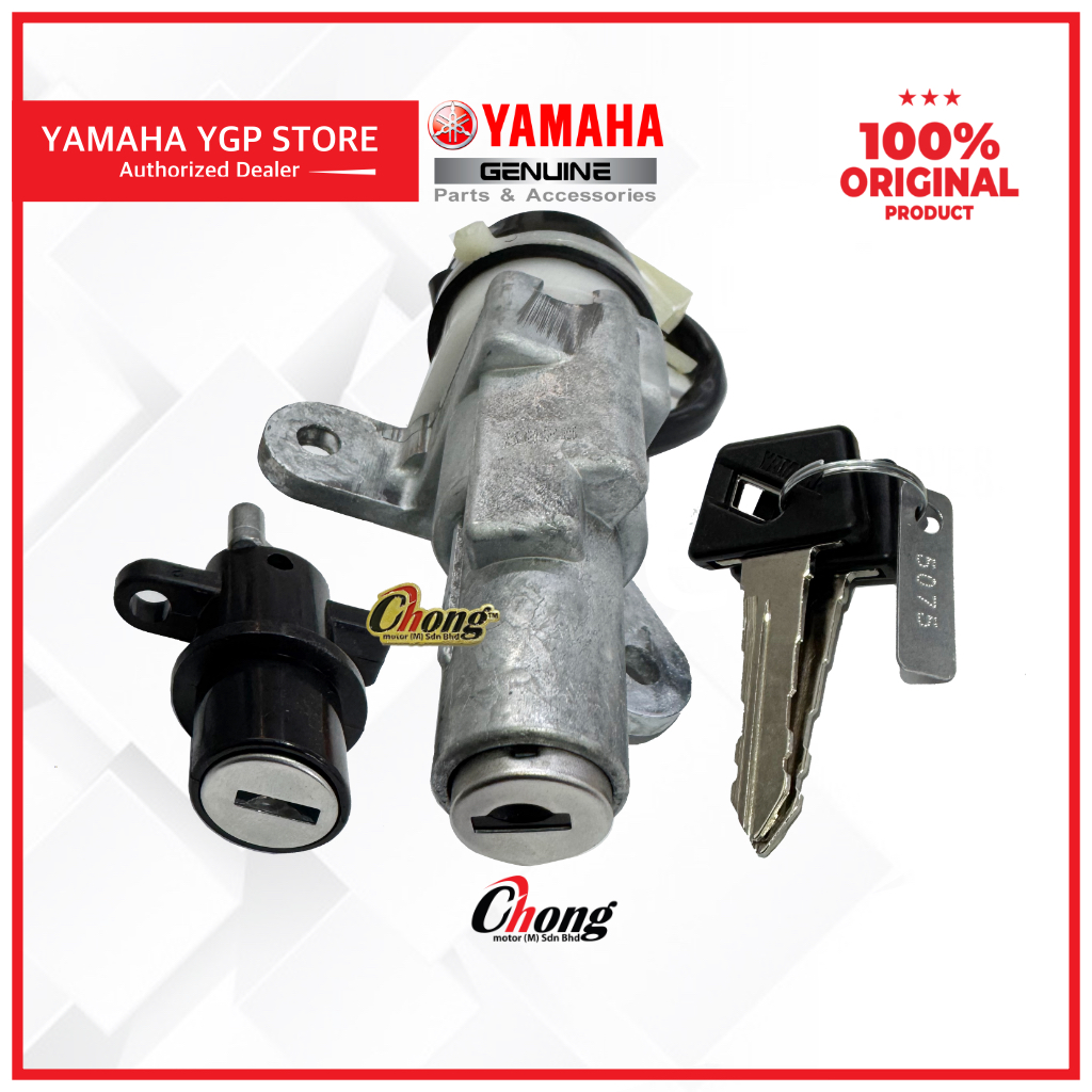 Yamaha Main Switch/Suis Kunci Lock/Key Set Y125ZR 125ZR 5XK-XH250-10 ...