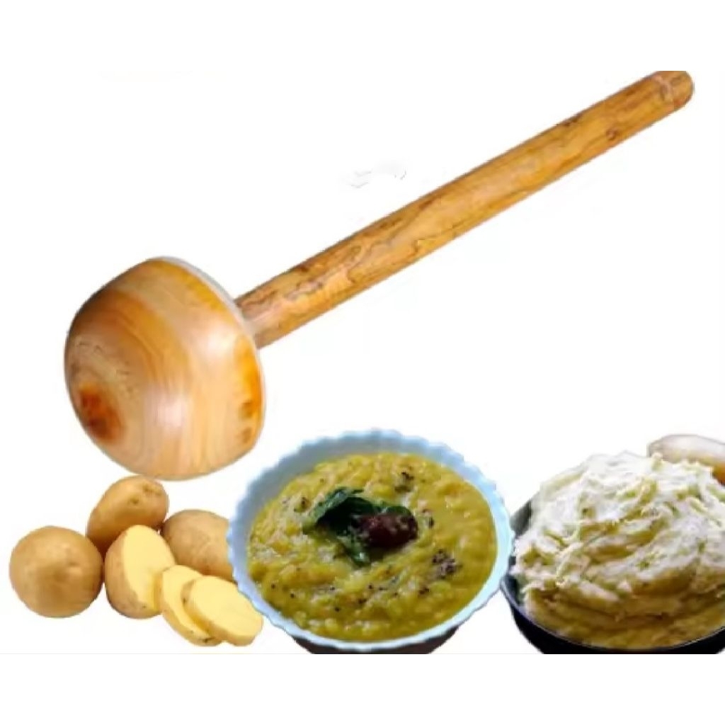 Wooden dhall masher/paruppu mathu/wooden whisk/wooden Thayiru mathu ...