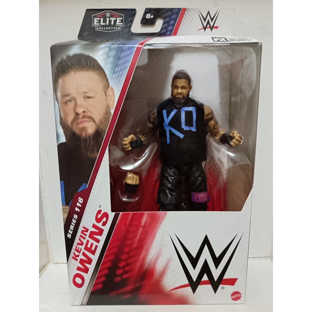 Mattel WWE Elite 116 Kevin Owens Wrestling Action Figure | Shopee Malaysia