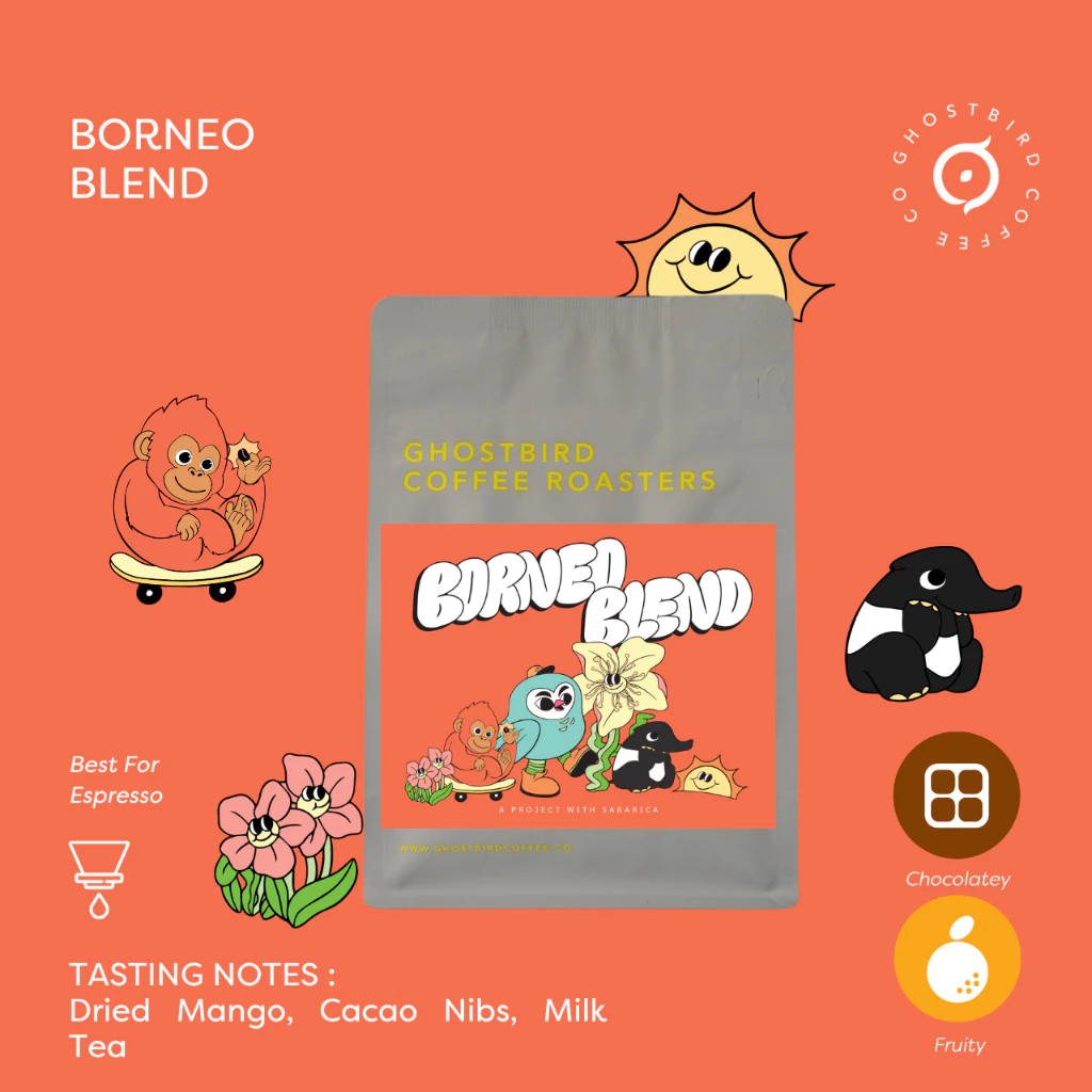 Ghostbird Coffee Co Borneo Blend – specialty coffee beans Malaysia