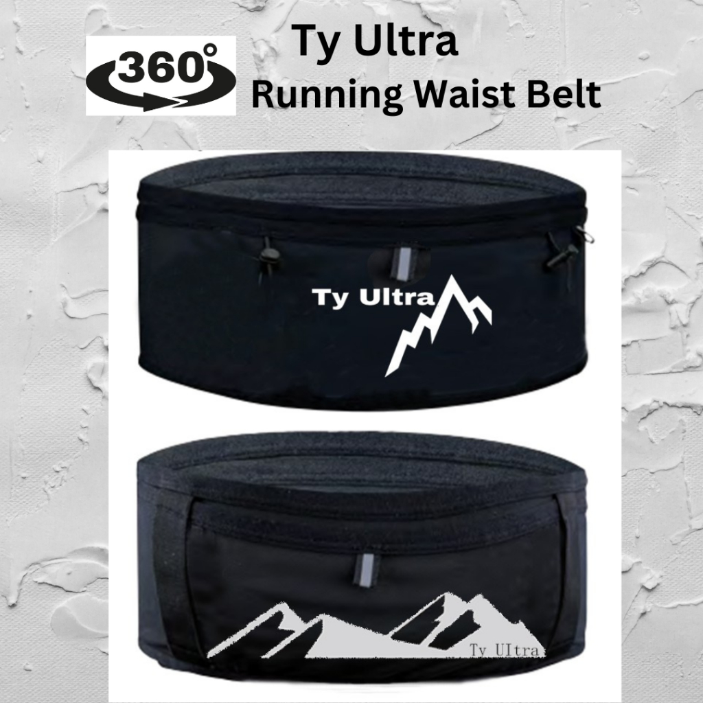 Ty Ultra 360 Unisex Running Belt Waist Race Belt Marathon Belt ...