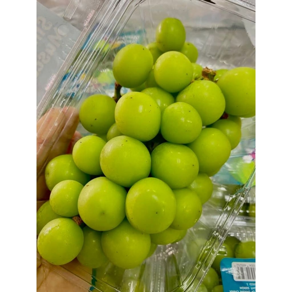 ANGGUR BESAR SHINE MUSCAT 500gram | Shopee Malaysia